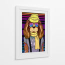 Sabueso Retro - Sae Art | Cuadro decorativo de Canvas Lab