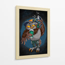 Vibras de Búho - Sae Art | Cuadro decorativo de Canvas Lab