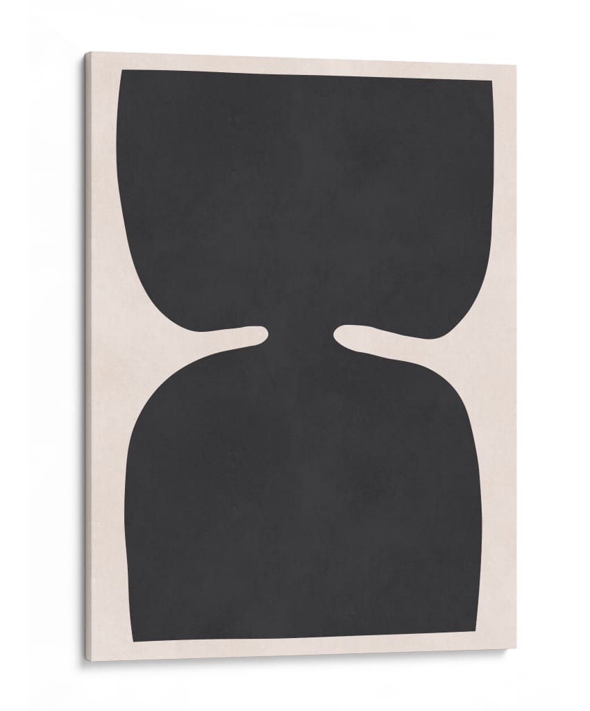Formas tribales negras 1 - Vitor Costa | Cuadro decorativo de Canvas Lab