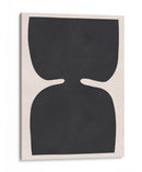 Formas tribales negras 1 - Vitor Costa | Cuadro decorativo de Canvas Lab