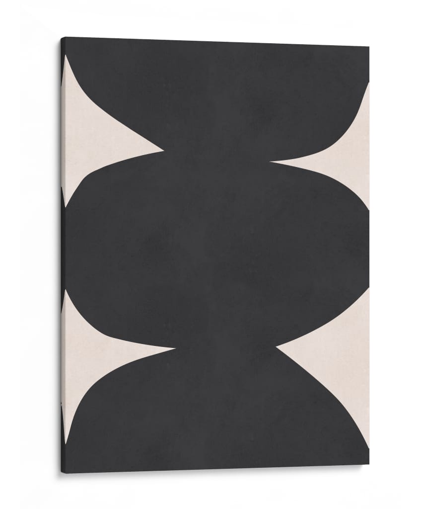 Formas tribales negras 11 - Vitor Costa | Cuadro decorativo de Canvas Lab