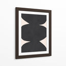 Formas tribales negras 11 - Vitor Costa | Cuadro decorativo de Canvas Lab