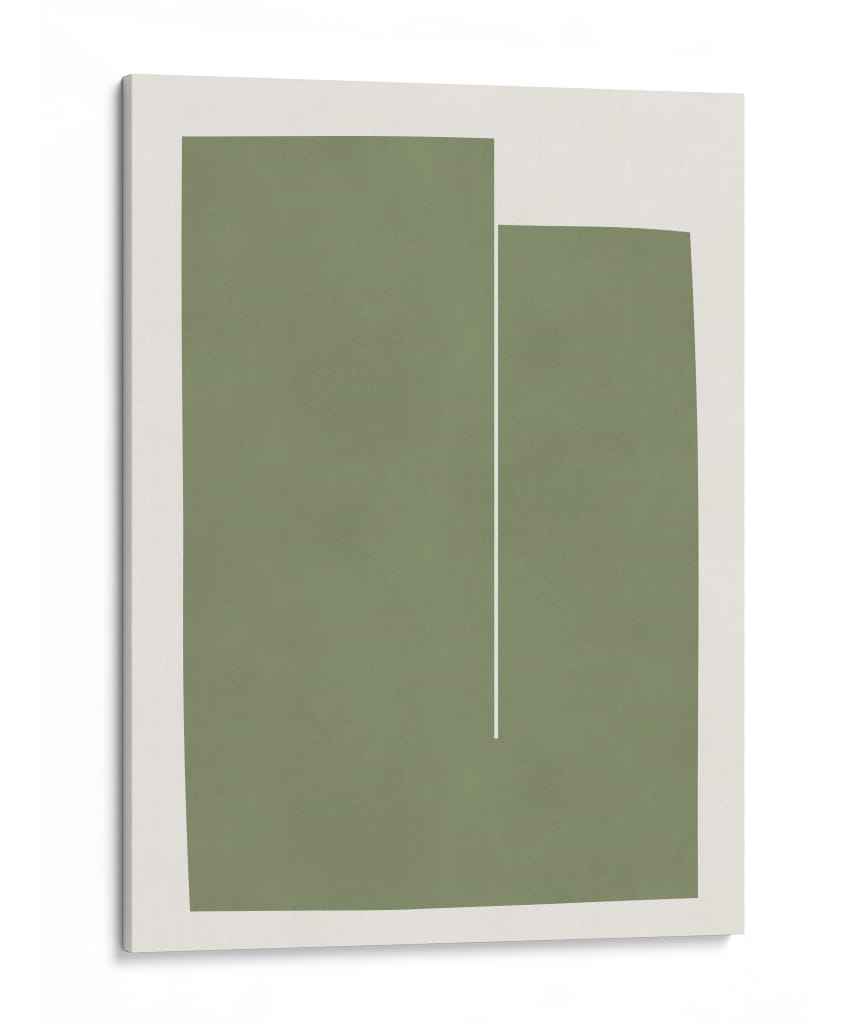 Formas verdes 1 - Vitor Costa | Cuadro decorativo de Canvas Lab