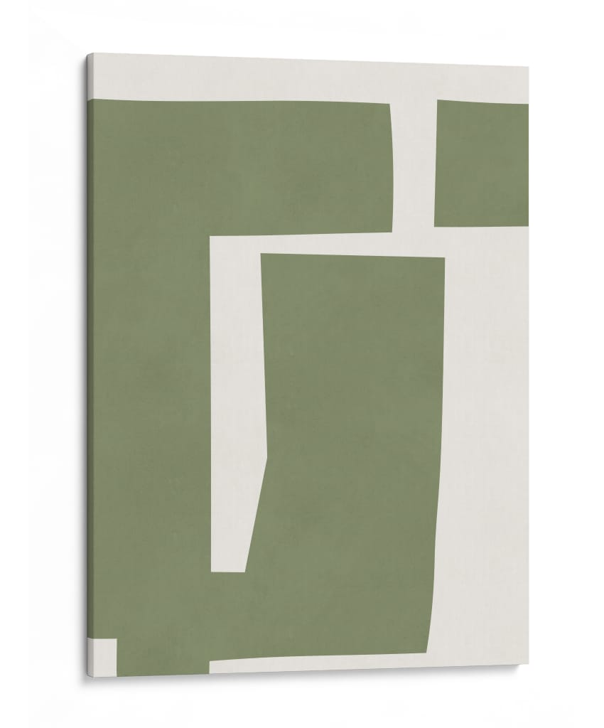 Formas verdes 2 - Vitor Costa | Cuadro decorativo de Canvas Lab