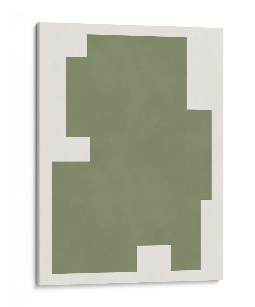 Formas verdes 4 - Vitor Costa | Cuadro decorativo de Canvas Lab