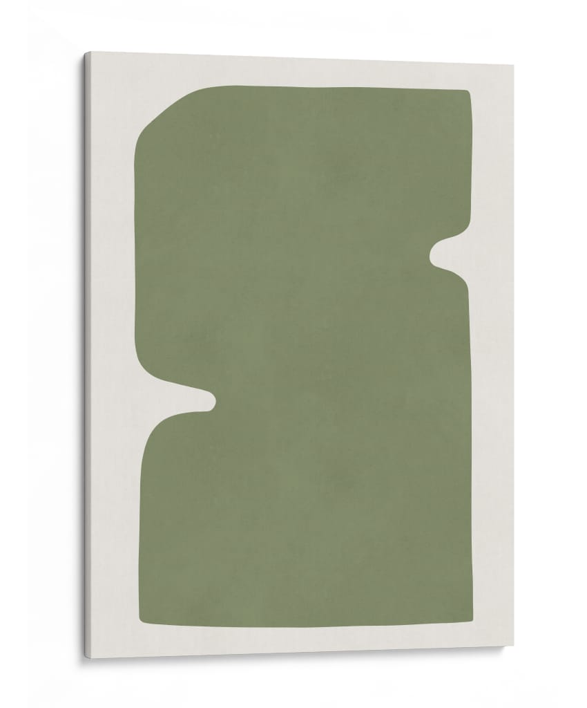 Formas verdes 5 - Vitor Costa | Cuadro decorativo de Canvas Lab