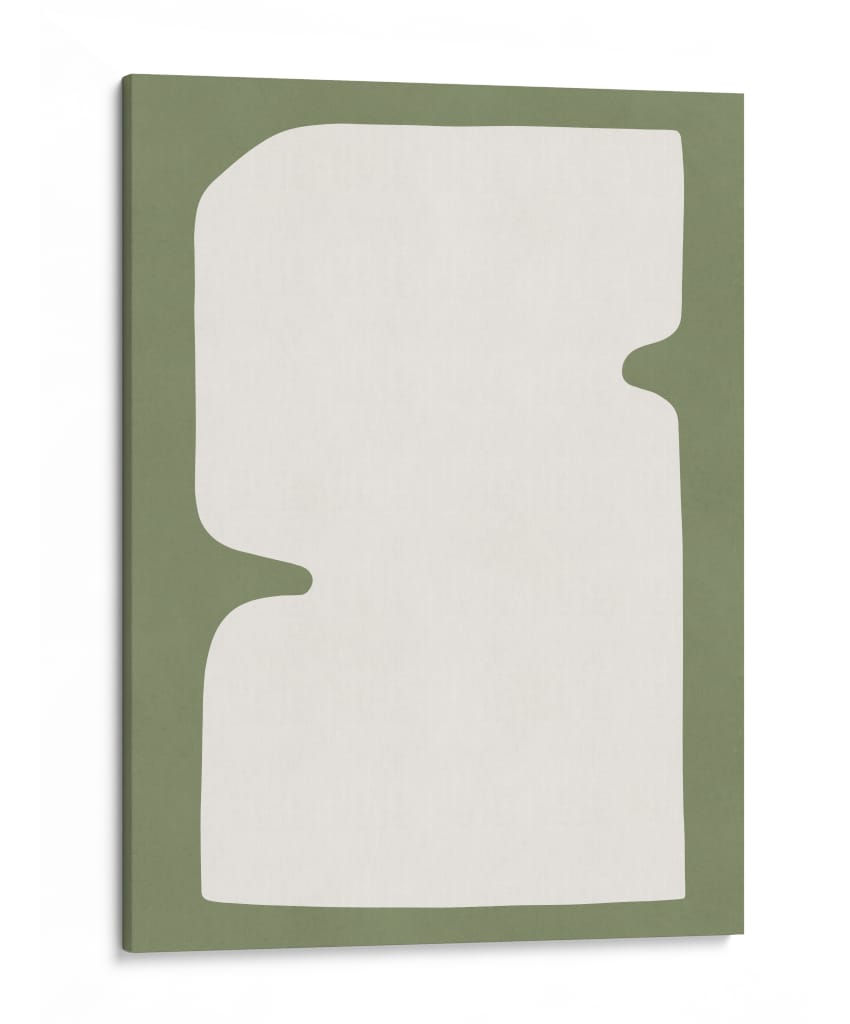 Formas verdes 6 - Vitor Costa | Cuadro decorativo de Canvas Lab