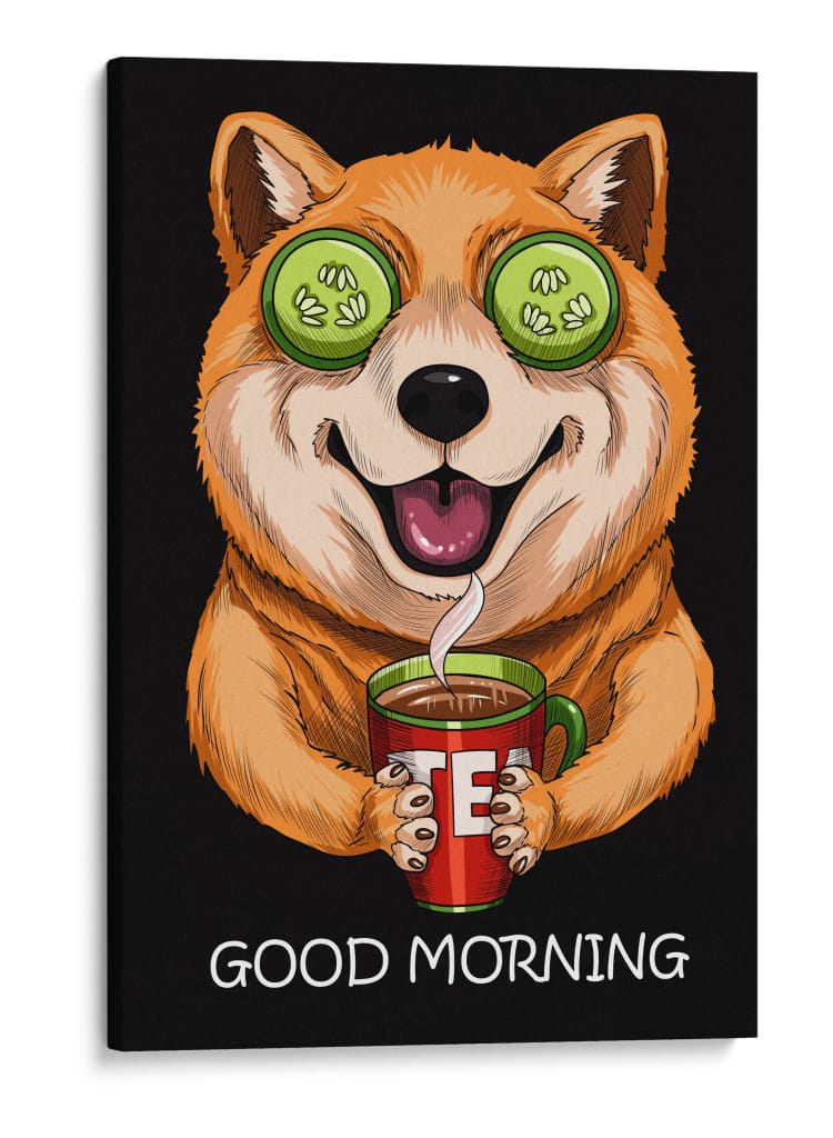 Shiba de Spa - Sae Art | Cuadro decorativo de Canvas Lab