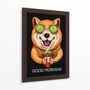 Shiba de Spa - Sae Art | Cuadro decorativo de Canvas Lab