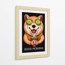 Shiba de Spa - Sae Art | Cuadro decorativo de Canvas Lab
