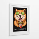 Shiba de Spa - Sae Art | Cuadro decorativo de Canvas Lab