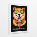 Shiba de Spa - Sae Art | Cuadro decorativo de Canvas Lab