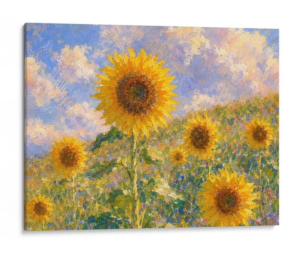 Sinfonía de girasoles - OctavioStudio88 | Cuadro decorativo de Canvas Lab