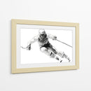 Bajando en nieve - DIEGO D L | Cuadro decorativo de Canvas Lab