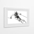 Bajando en nieve - DIEGO D L | Cuadro decorativo de Canvas Lab