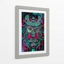 Samurái de Neón - Sae Art | Cuadro decorativo de Canvas Lab