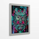 Samurái de Neón - Sae Art | Cuadro decorativo de Canvas Lab