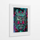 Samurái de Neón - Sae Art | Cuadro decorativo de Canvas Lab