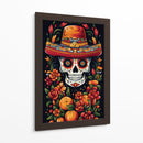 Calavera Festiva - Sae Art | Cuadro decorativo de Canvas Lab