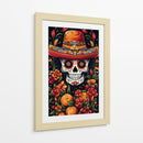 Calavera Festiva - Sae Art | Cuadro decorativo de Canvas Lab