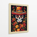 Calavera Festiva - Sae Art | Cuadro decorativo de Canvas Lab