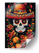 Calavera Festiva - Sae Art | Cuadro decorativo de Canvas Lab