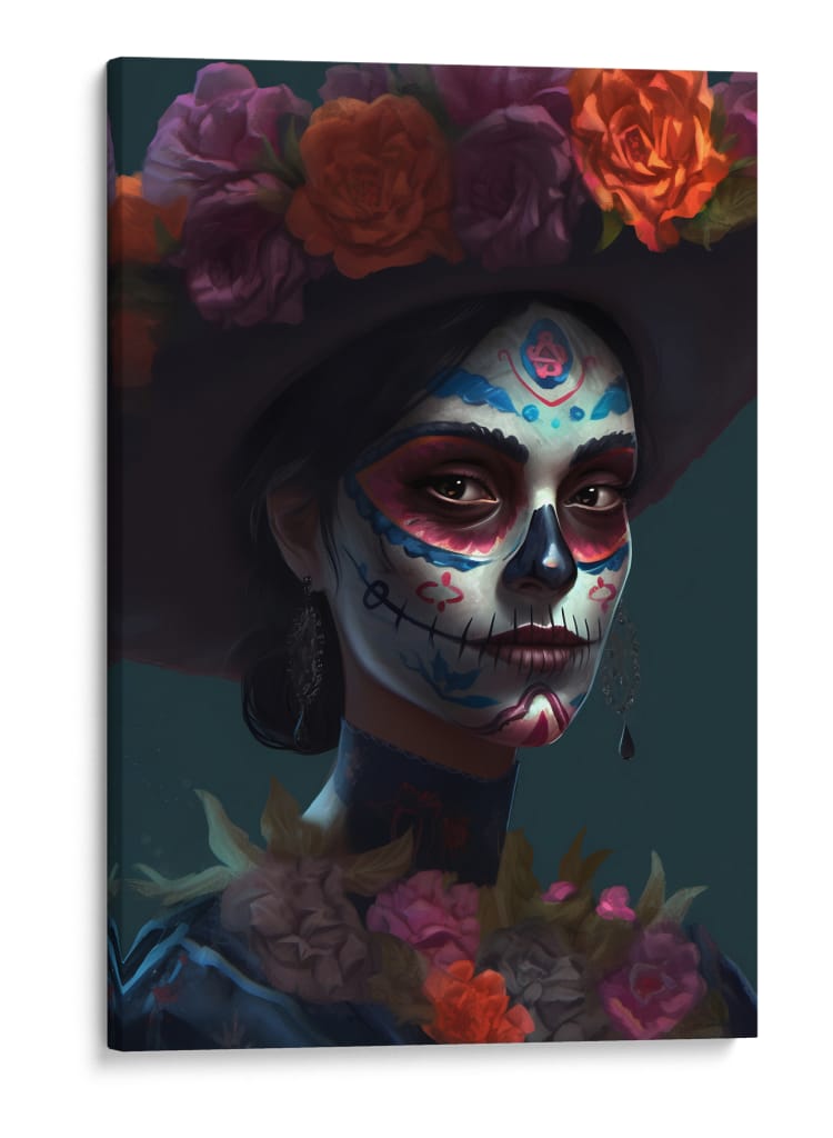 Mirada de Catrina - Sae Art | Cuadro decorativo de Canvas Lab