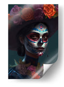 Mirada de Catrina - Sae Art | Cuadro decorativo de Canvas Lab