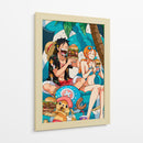 Banquete de Hamburguesas - Sae Art | Cuadro decorativo de Canvas Lab