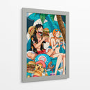 Banquete de Hamburguesas - Sae Art | Cuadro decorativo de Canvas Lab