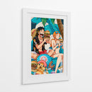 Banquete de Hamburguesas - Sae Art | Cuadro decorativo de Canvas Lab
