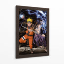 Chidori vs Rasengan: Rivalidad Eterna - Sae Art | Cuadro decorativo de Canvas Lab