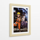 Chidori vs Rasengan: Rivalidad Eterna - Sae Art | Cuadro decorativo de Canvas Lab