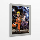 Chidori vs Rasengan: Rivalidad Eterna - Sae Art | Cuadro decorativo de Canvas Lab