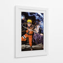Chidori vs Rasengan: Rivalidad Eterna - Sae Art | Cuadro decorativo de Canvas Lab
