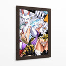 Choque de Dioses y Bestias - Sae Art | Cuadro decorativo de Canvas Lab