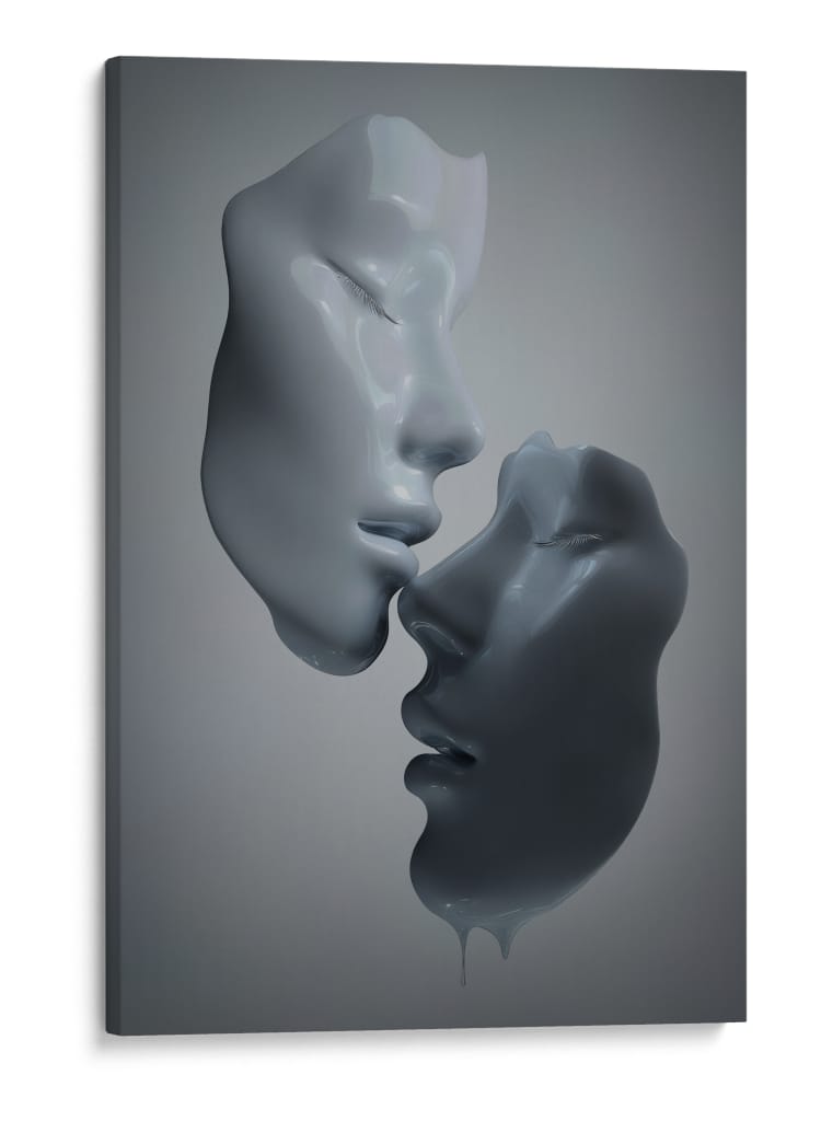 Abrazo Líquido - Sae Art | Cuadro decorativo de Canvas Lab