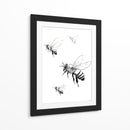 Abejas en tinta - DIEGO D L | Cuadro decorativo de Canvas Lab