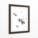 Abejas en tinta - DIEGO D L | Cuadro decorativo de Canvas Lab