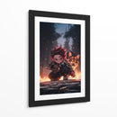 Voluntad de Fuego - Sae Art | Cuadro decorativo de Canvas Lab