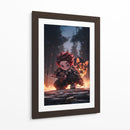 Voluntad de Fuego - Sae Art | Cuadro decorativo de Canvas Lab