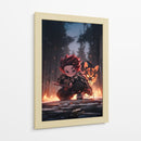 Voluntad de Fuego - Sae Art | Cuadro decorativo de Canvas Lab