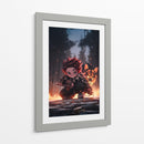 Voluntad de Fuego - Sae Art | Cuadro decorativo de Canvas Lab