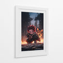 Voluntad de Fuego - Sae Art | Cuadro decorativo de Canvas Lab