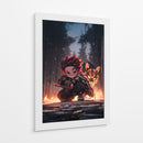 Voluntad de Fuego - Sae Art | Cuadro decorativo de Canvas Lab