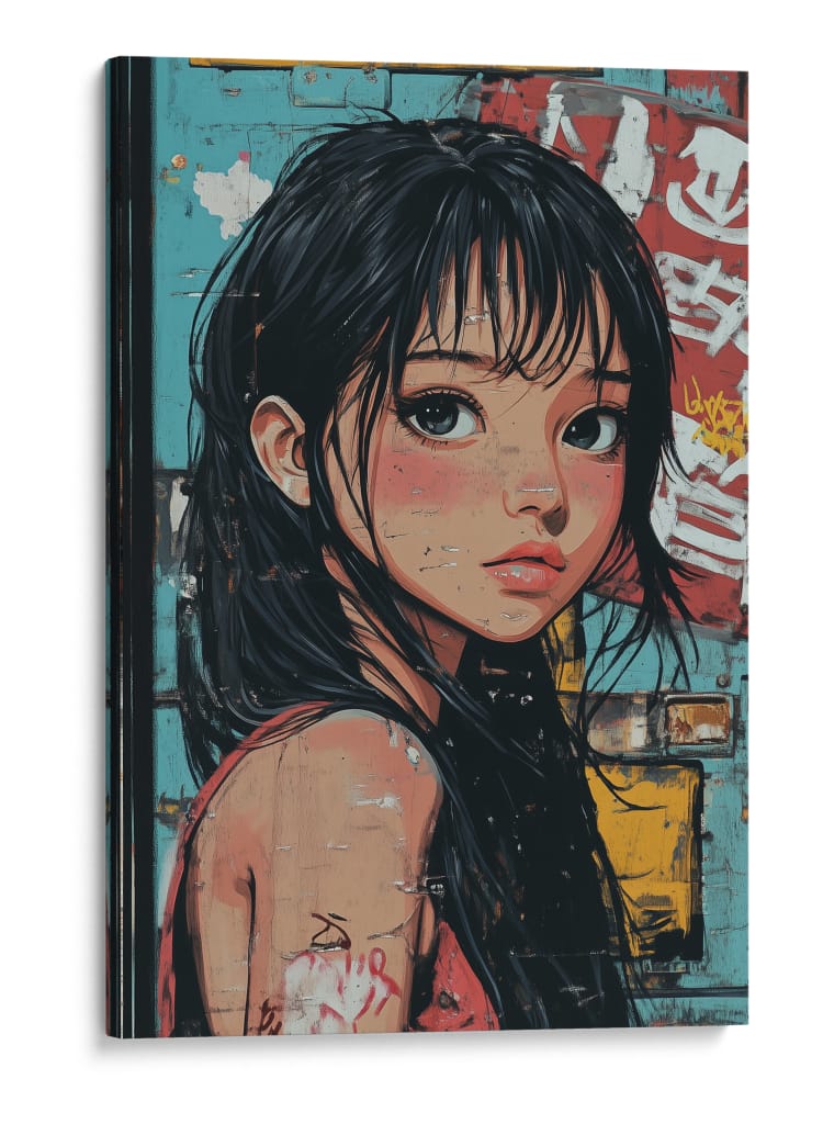 Mirada de Neón - Sae Art | Cuadro decorativo de Canvas Lab
