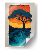 Raíces del Atardecer - Sae Art | Cuadro decorativo de Canvas Lab