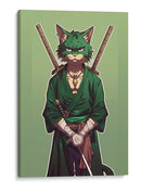 El Ronin Verde - Sae Art | Cuadro decorativo de Canvas Lab