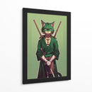 El Ronin Verde - Sae Art | Cuadro decorativo de Canvas Lab
