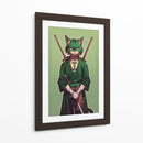 El Ronin Verde - Sae Art | Cuadro decorativo de Canvas Lab